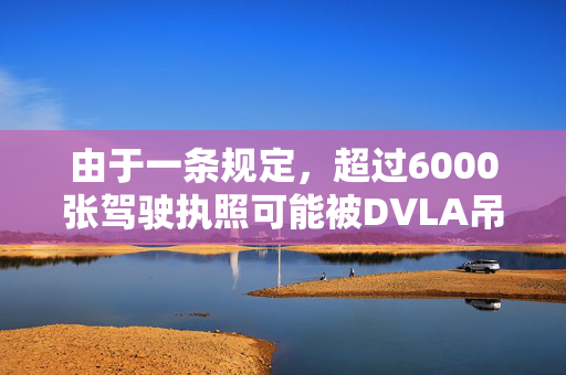 由于一条规定，超过6000张驾驶执照可能被DVLA吊销